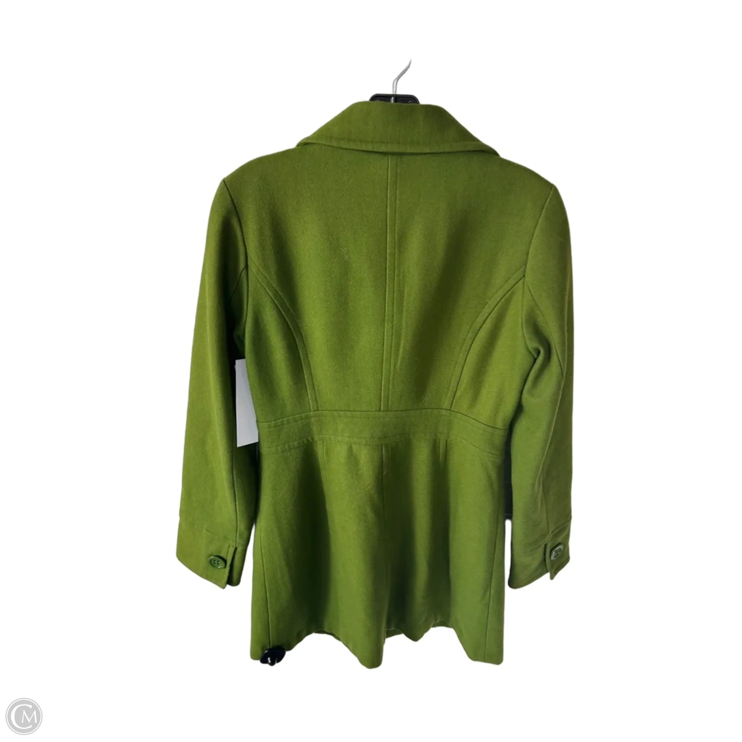 Coat Peacoat By Tulle In Green, Size: S