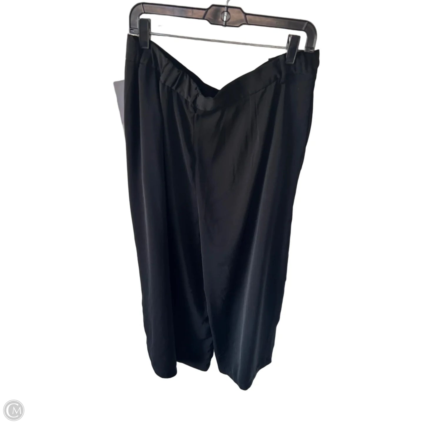 Pants Wide Leg By Clothes Mentor In Black, Size: Xl