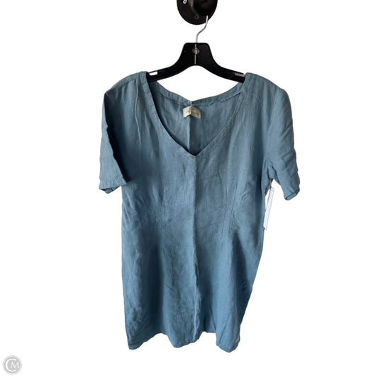 Dress Casual Midi By Clothes Mentor In Blue, Size: Xl