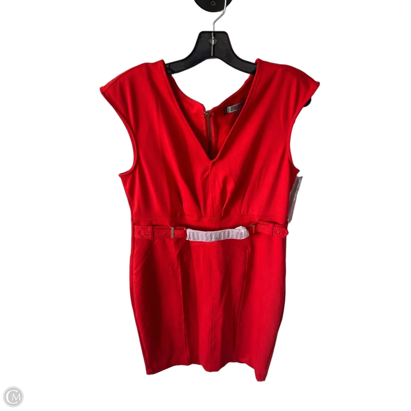 Dress Work By Jennifer Lopez In Orange, Size: L