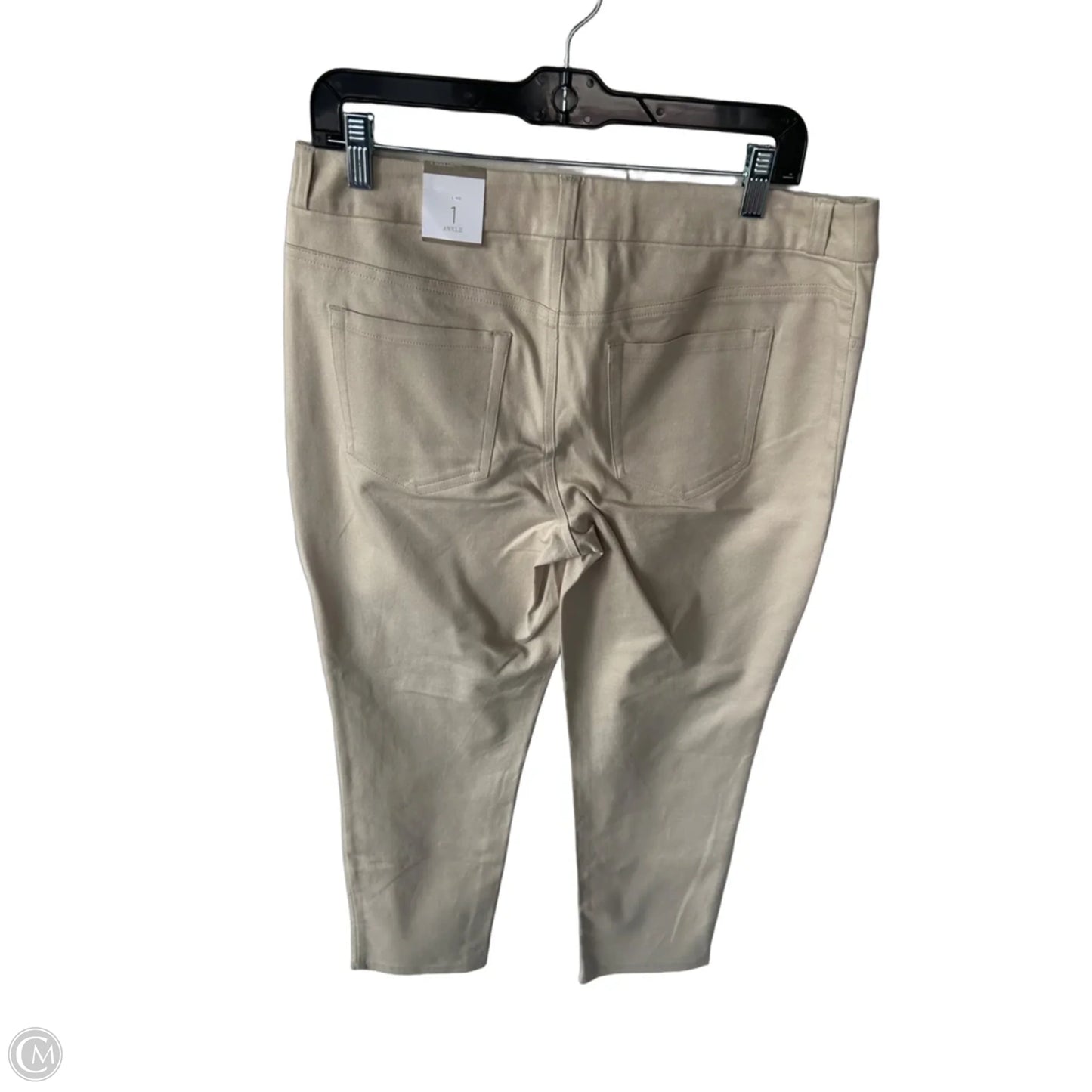 Jeans Jeggings By Chicos In Tan Denim, Size: M