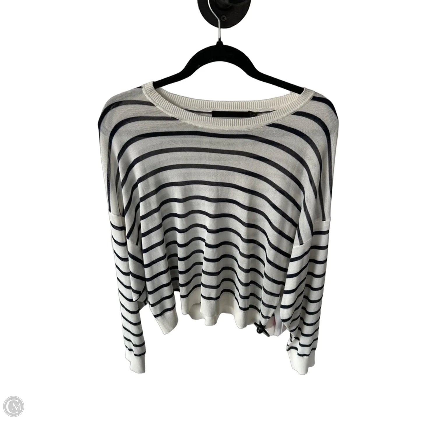Sweater By Jenni Kayne In Blue & White, Size: M