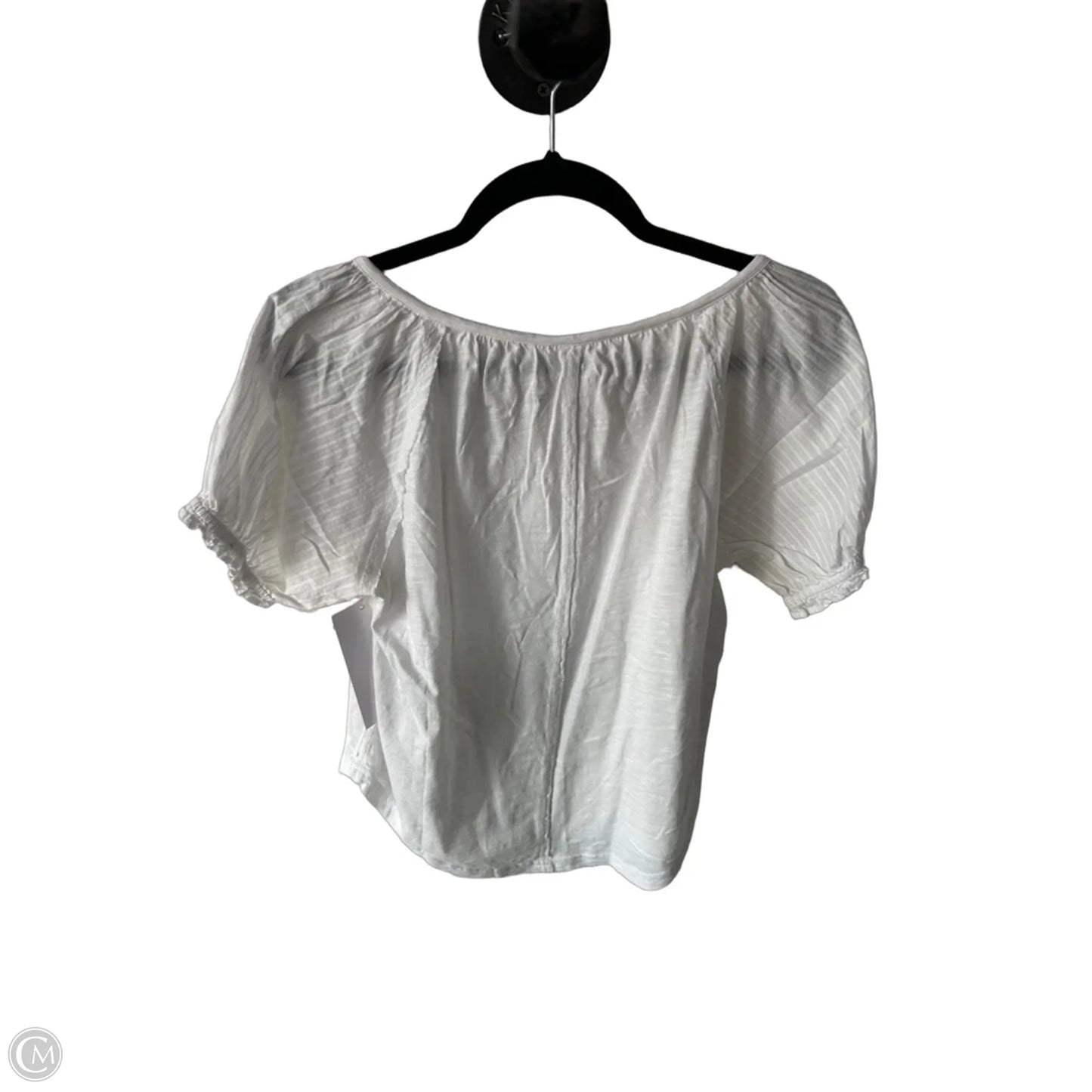 Top Short Sleeve By Pilcro In White, Size: S