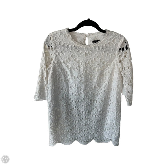 Dress Work By Ann Taylor In White, Size: Sp