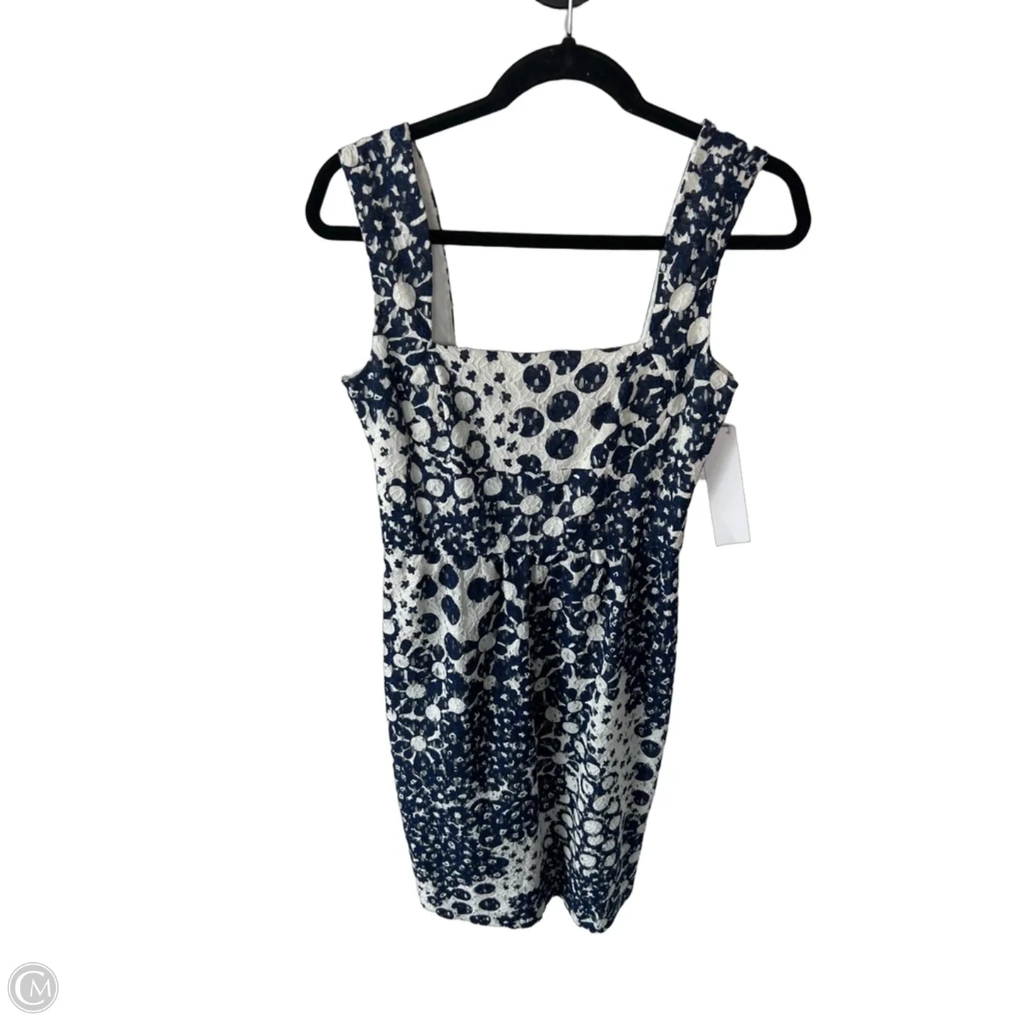 Dress Party Midi By Trina By Trina Turk In Blue & White, Size: S