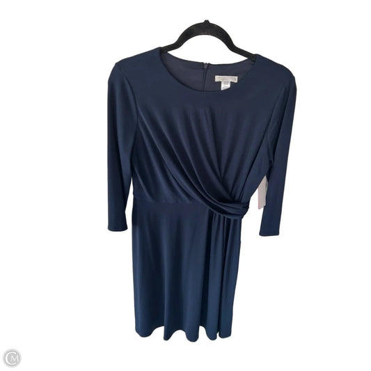 Dress Party Midi By London Times In Navy, Size: Mp
