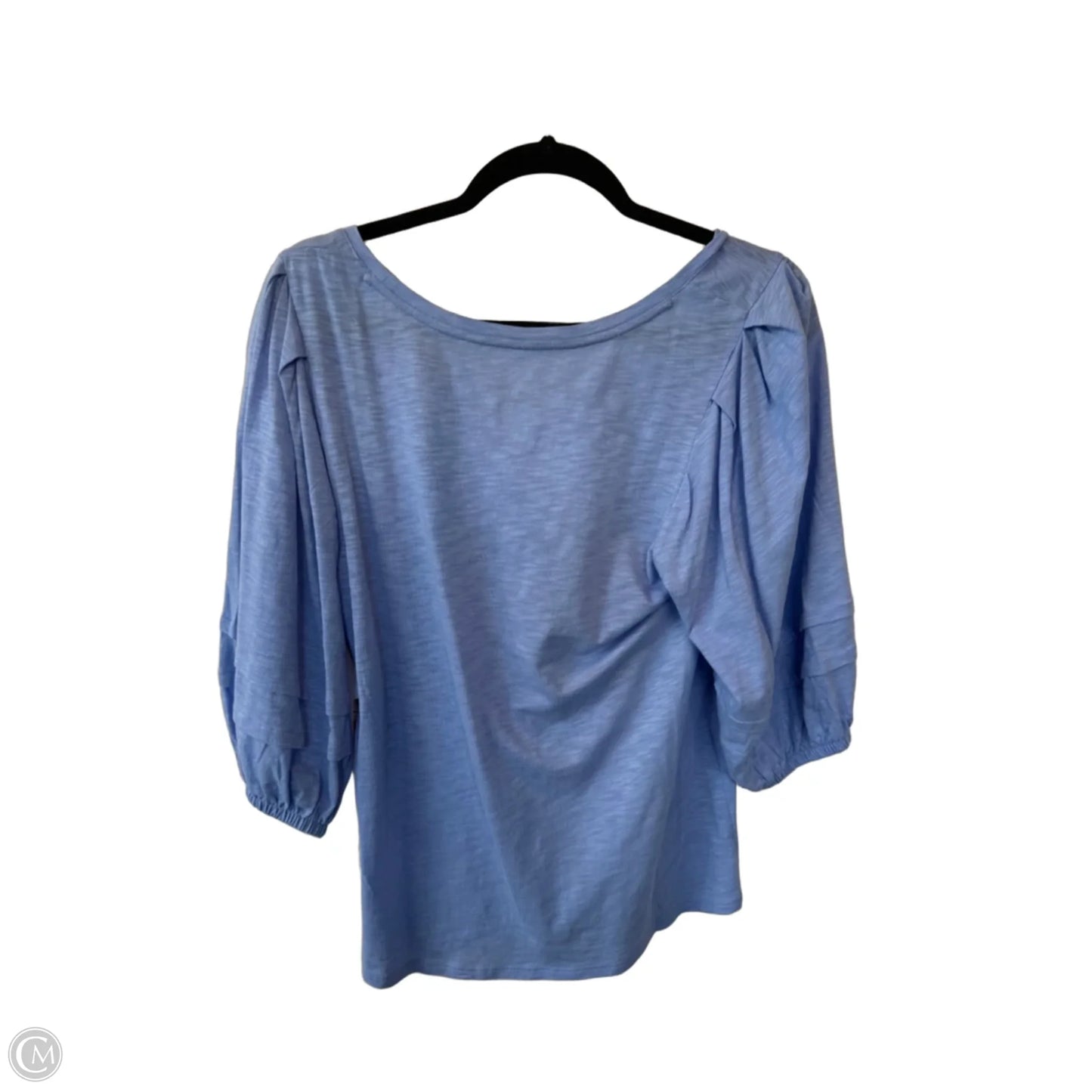 Top Short Sleeve By Sonoma In Blue, Size: M