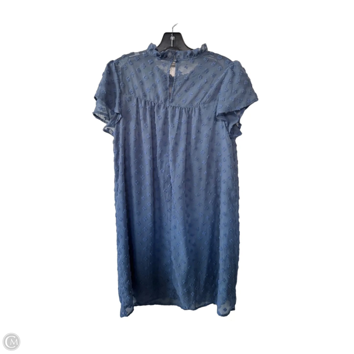 Dress Casual Short By Cme In Blue, Size: M