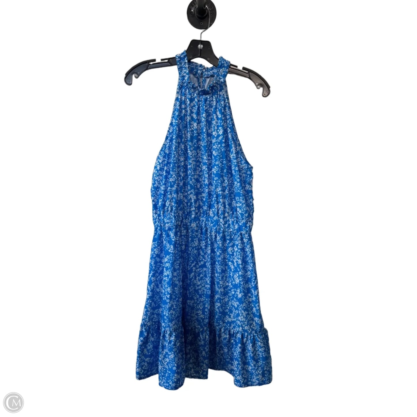 Dress Casual Short By Cme In Blue & White, Size: M