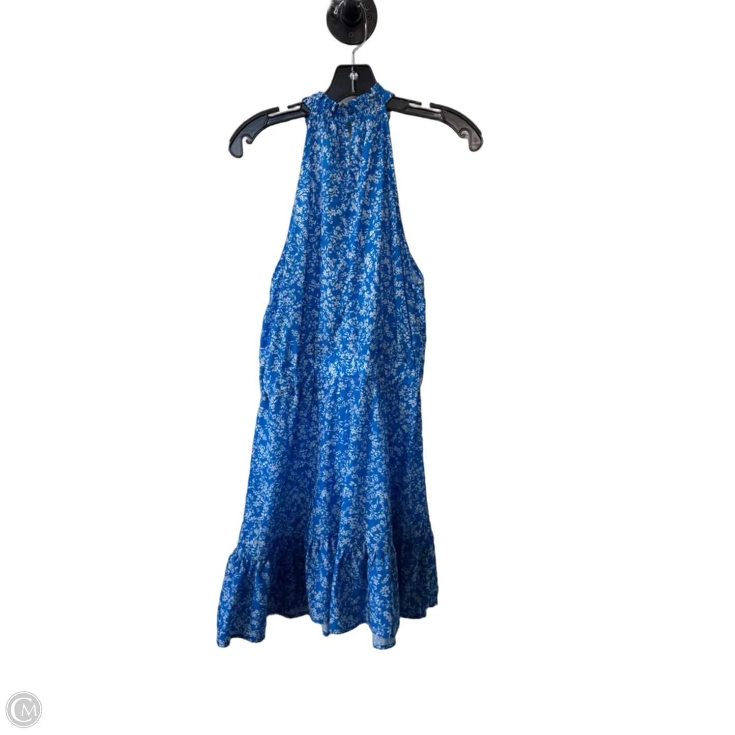 Dress Casual Short By Cme In Blue & White, Size: M