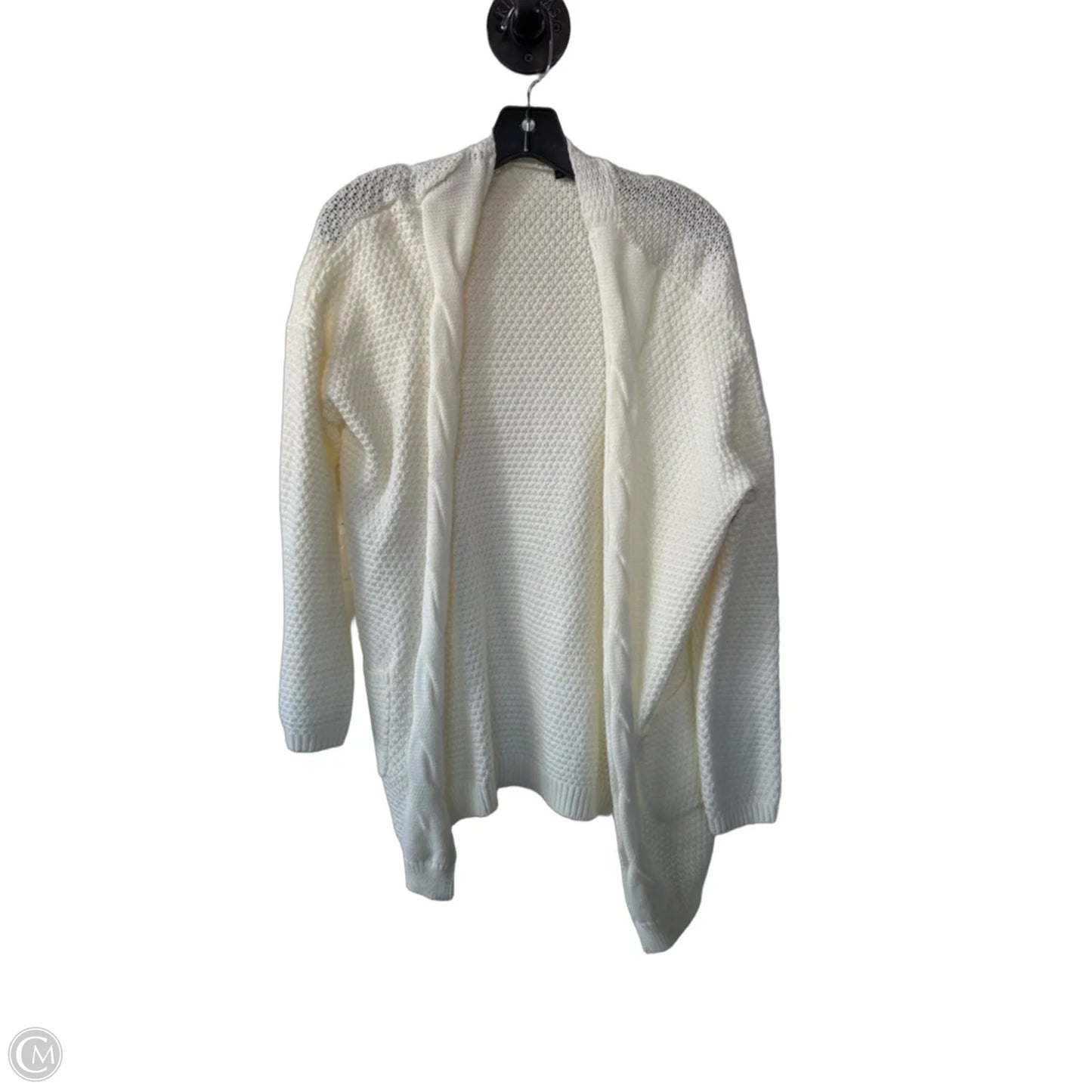 Sweater Cardigan By Cme In Cream, Size: M