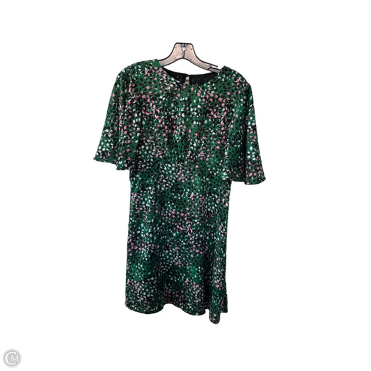Dress Party Short By Top Shop In Green & White, Size: M