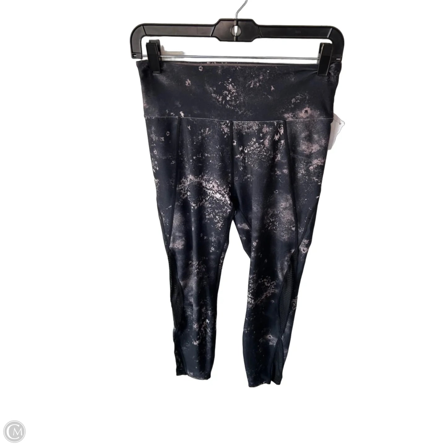 Athletic Leggings By Nanette By Nanette Lepore In Black & Tan, Size: S