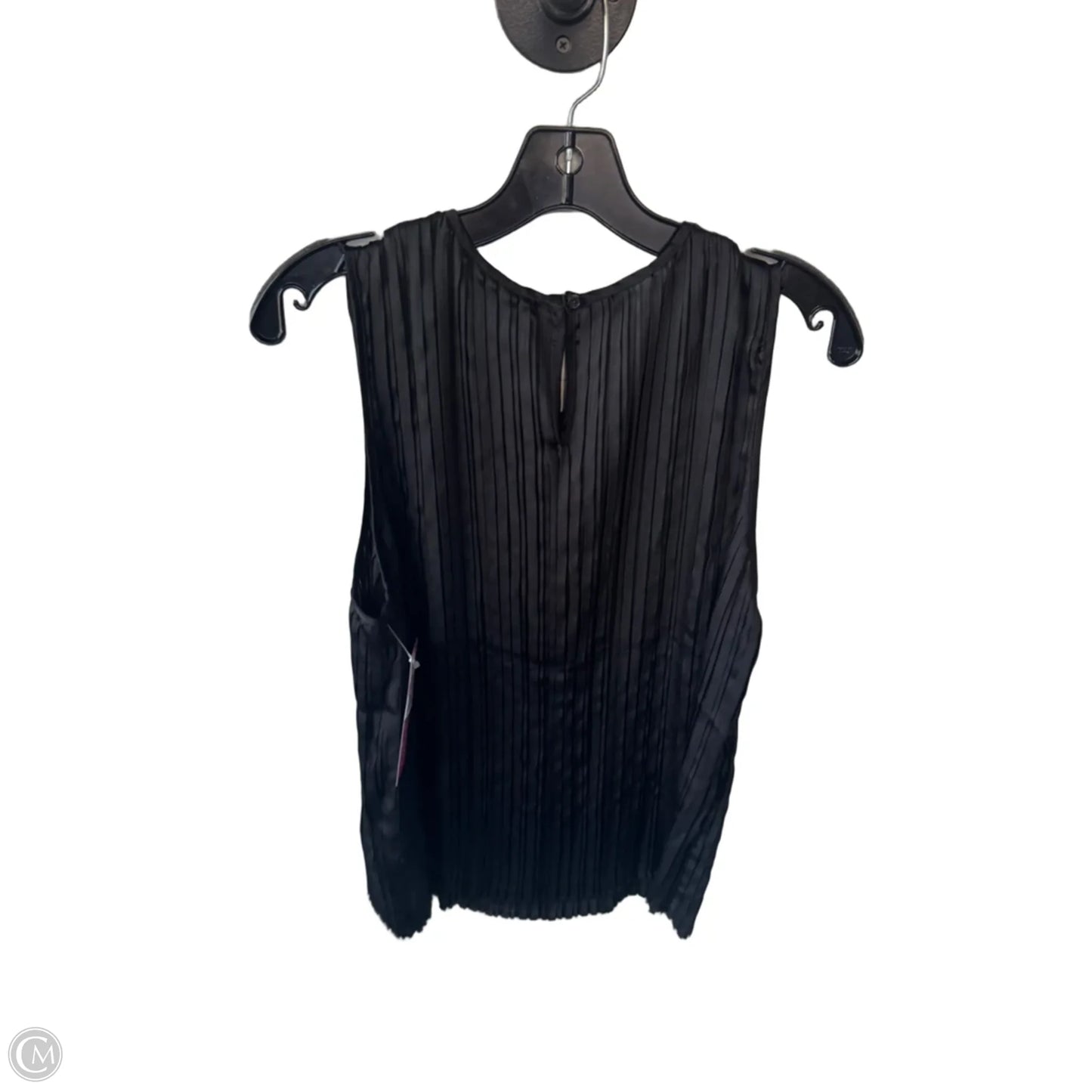 Blouse Sleeveless By Gap In Black, Size: L