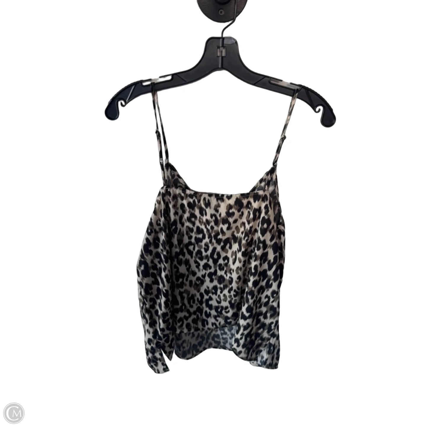 Top Cami By Halogen In Green & Tan, Size: Xl