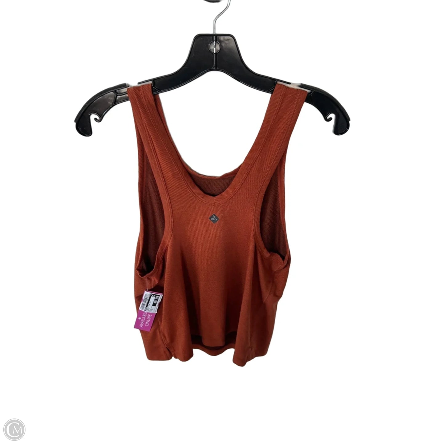 Athletic Tank Top By Prana In Orange, Size: Xs