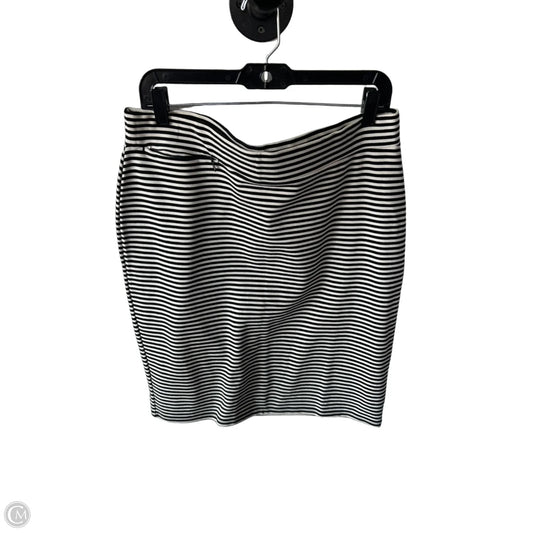 Skirt Midi By Toad & Co In Black & Cream, Size: L
