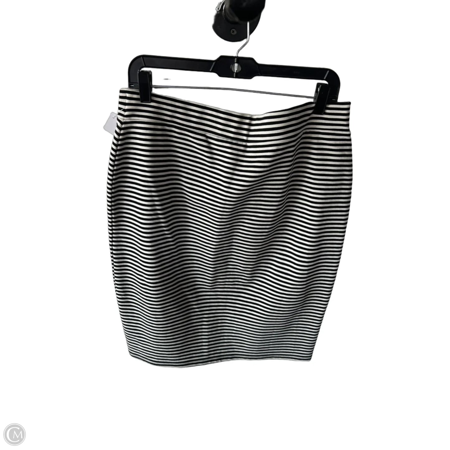 Skirt Midi By Toad & Co In Black & Cream, Size: L