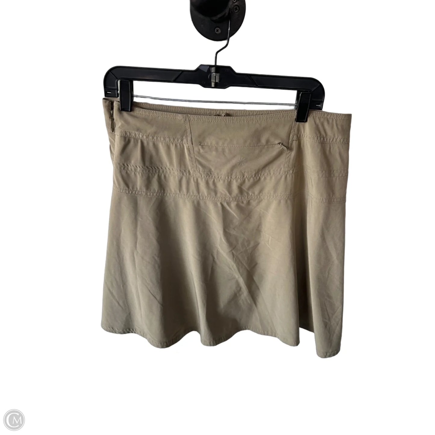 Athletic Skort By Athleta In Tan, Size: 10