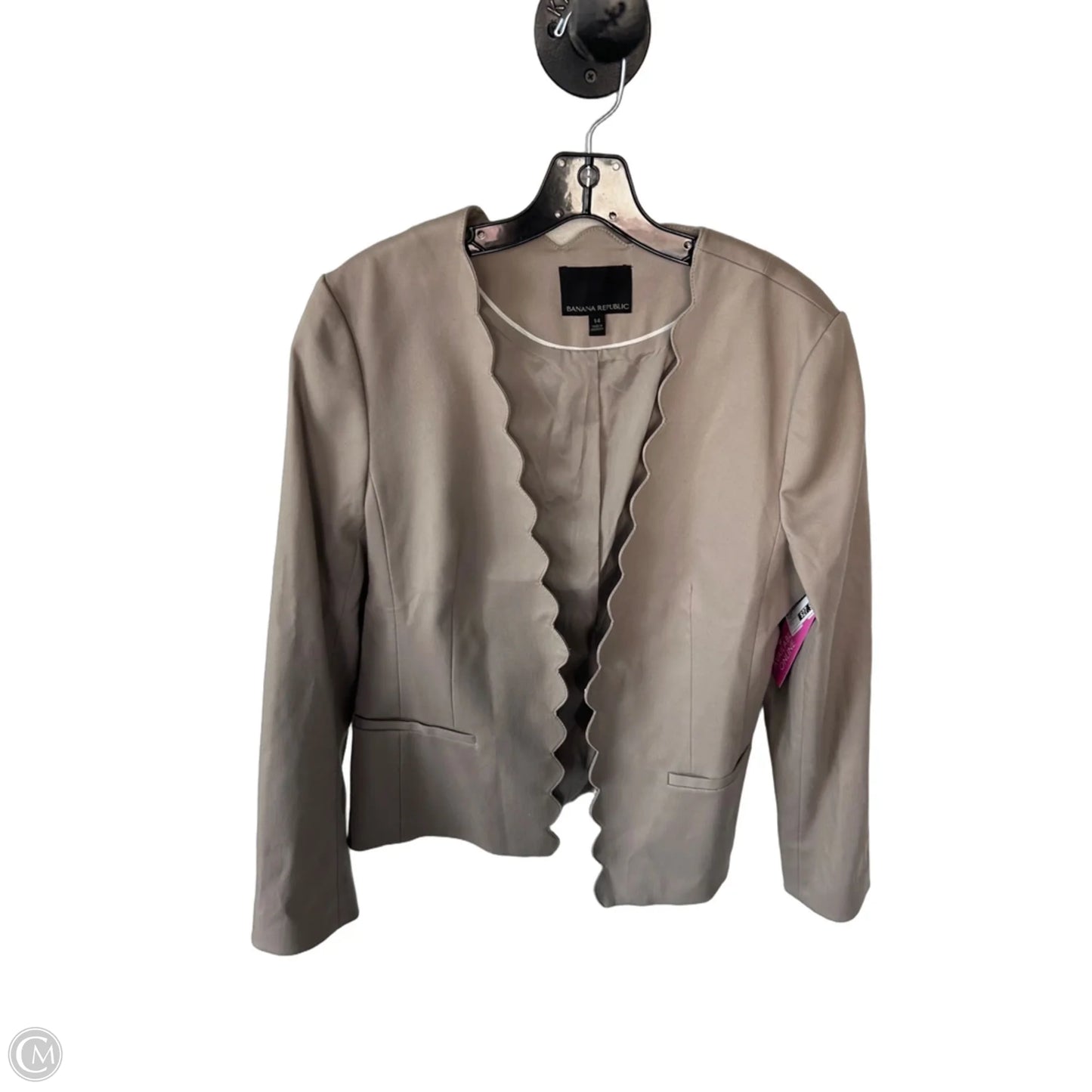 Blazer By Banana Republic In Taupe, Size: L