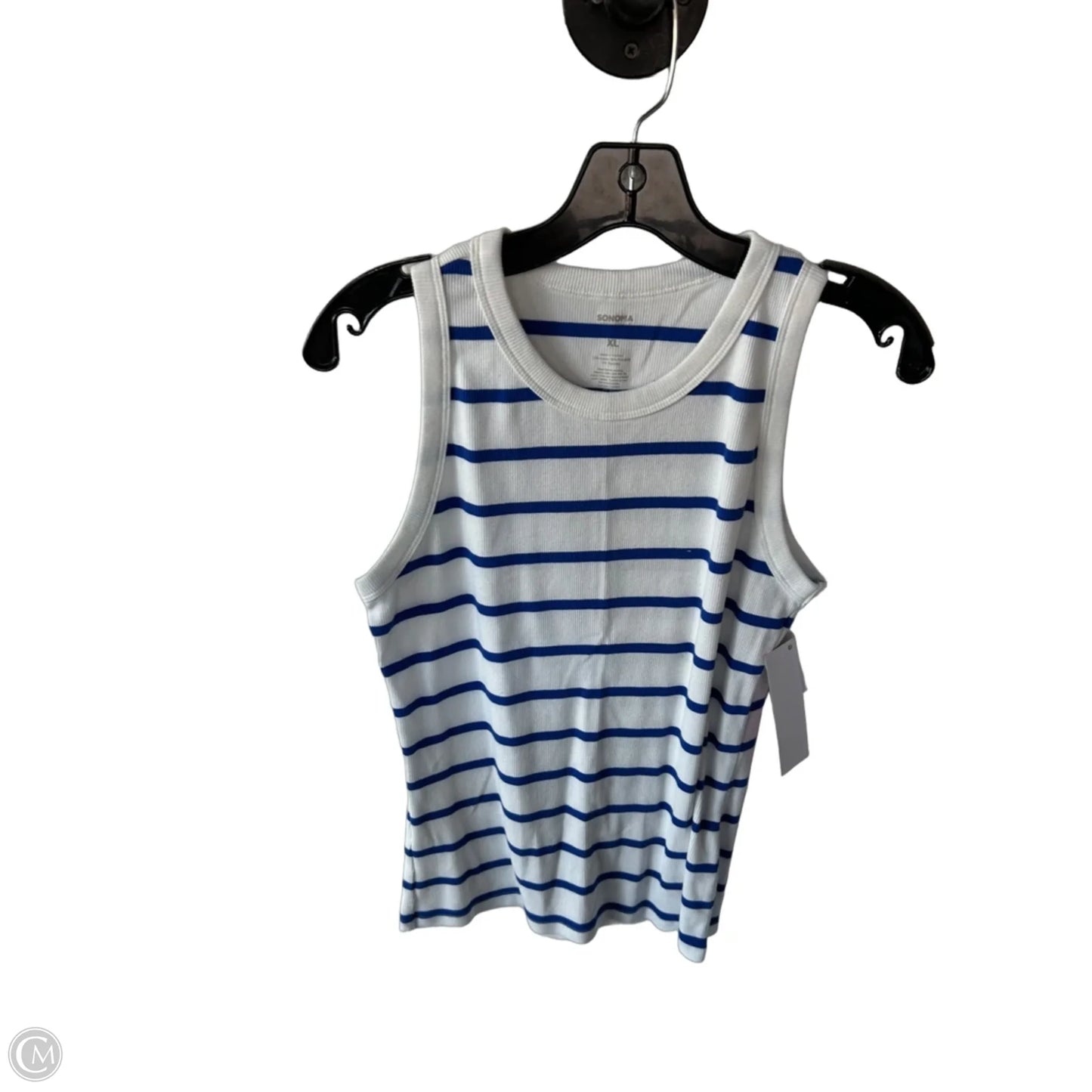 Tank Top By Sonoma In Blue & White, Size: Xl