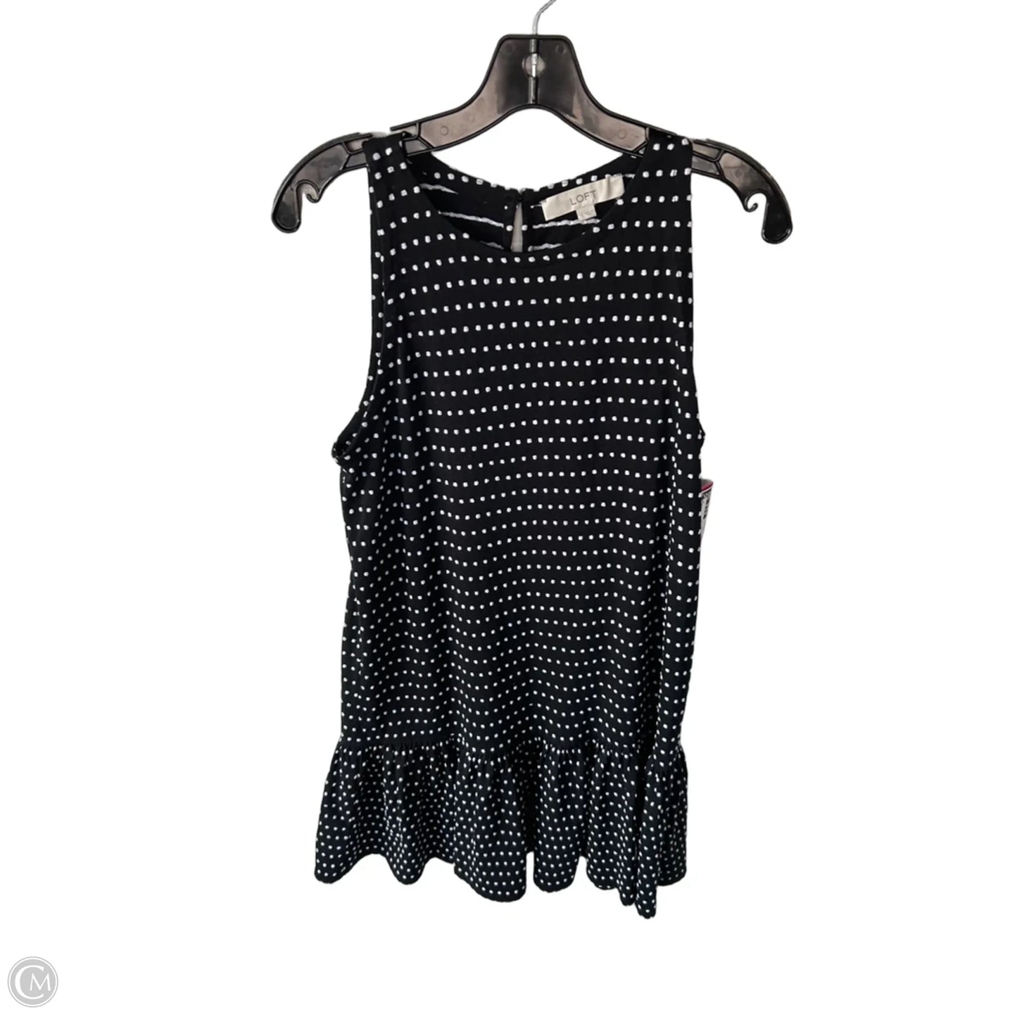 Dress Work By Loft In Blue & White, Size: S