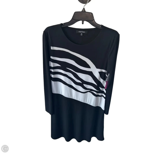 Dress Work By Ellen Tracy In Black & White, Size: M