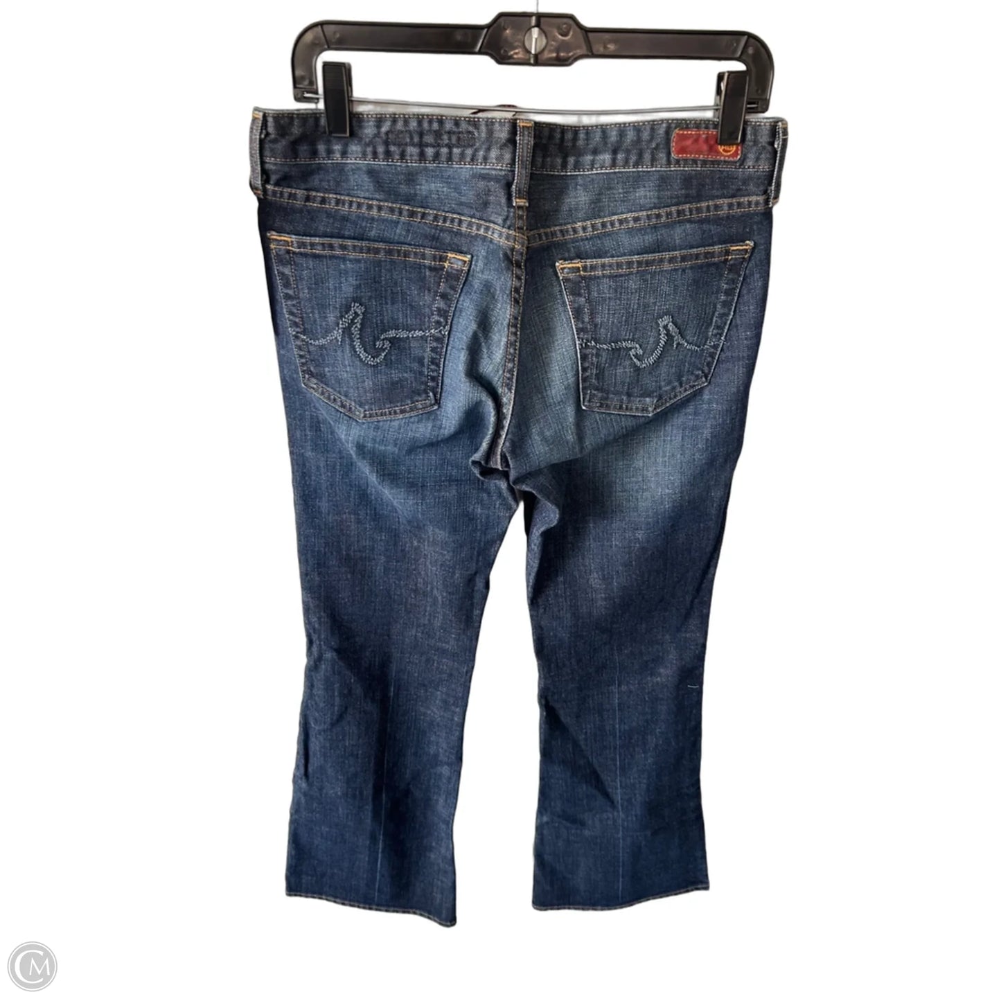 Jeans Boot Cut By Ag Jeans In Blue Denim, Size: 10