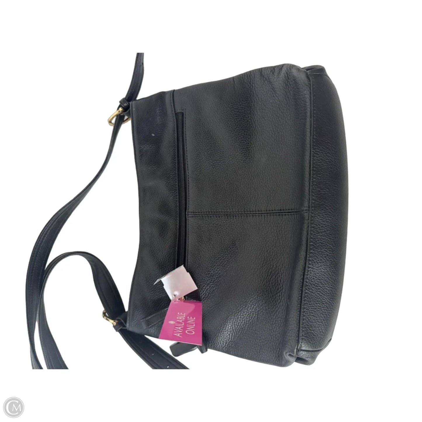 Handbag Leather By Clothes Mentor, Size: Large