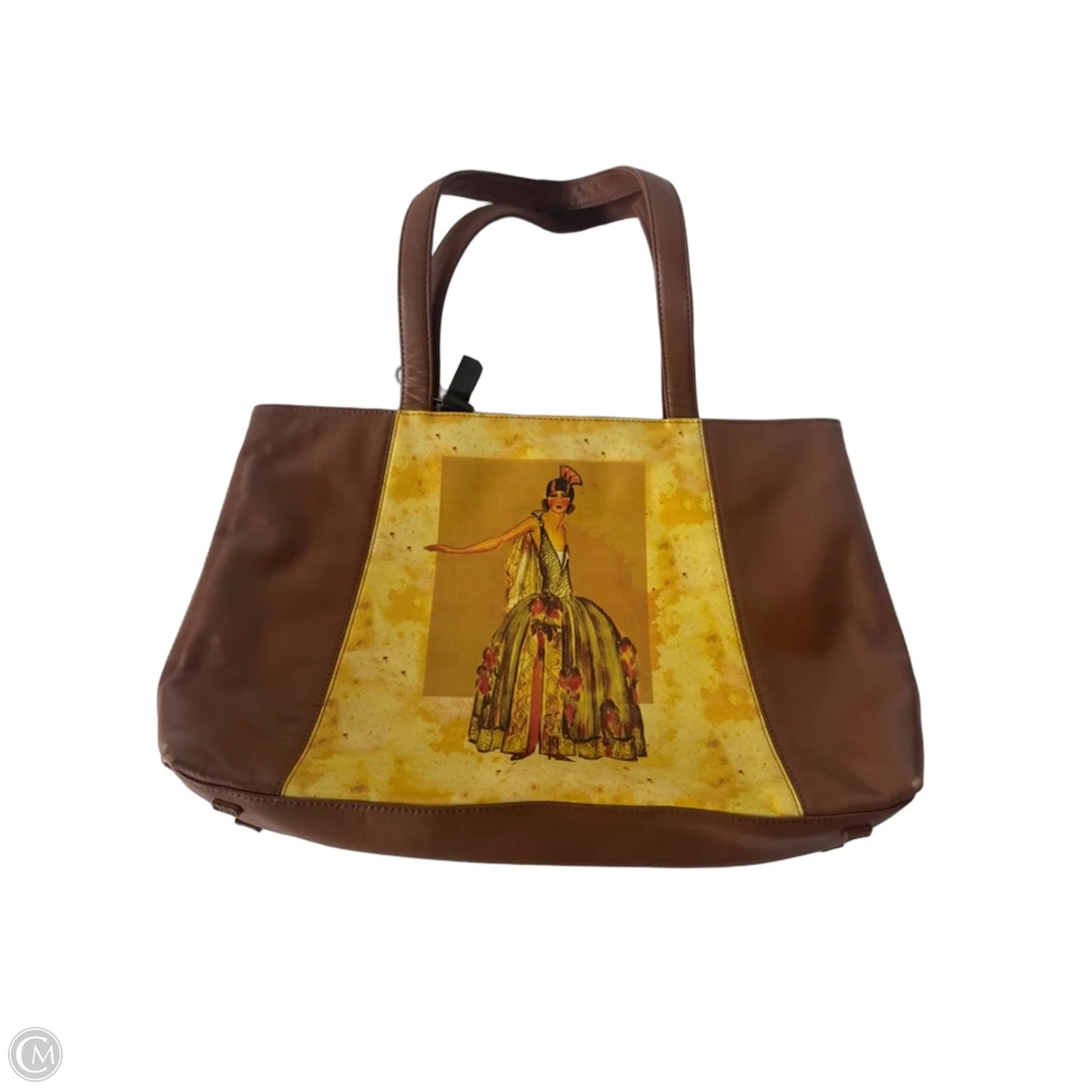 Tote Leather By Cmc, Size: Large