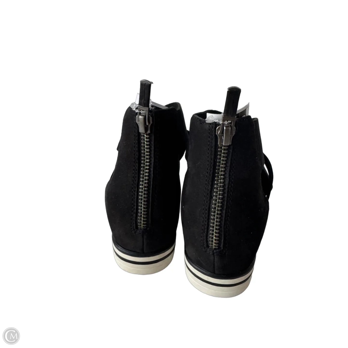 Sandals Flats By Eileen Fisher In Black, Size: 7.5