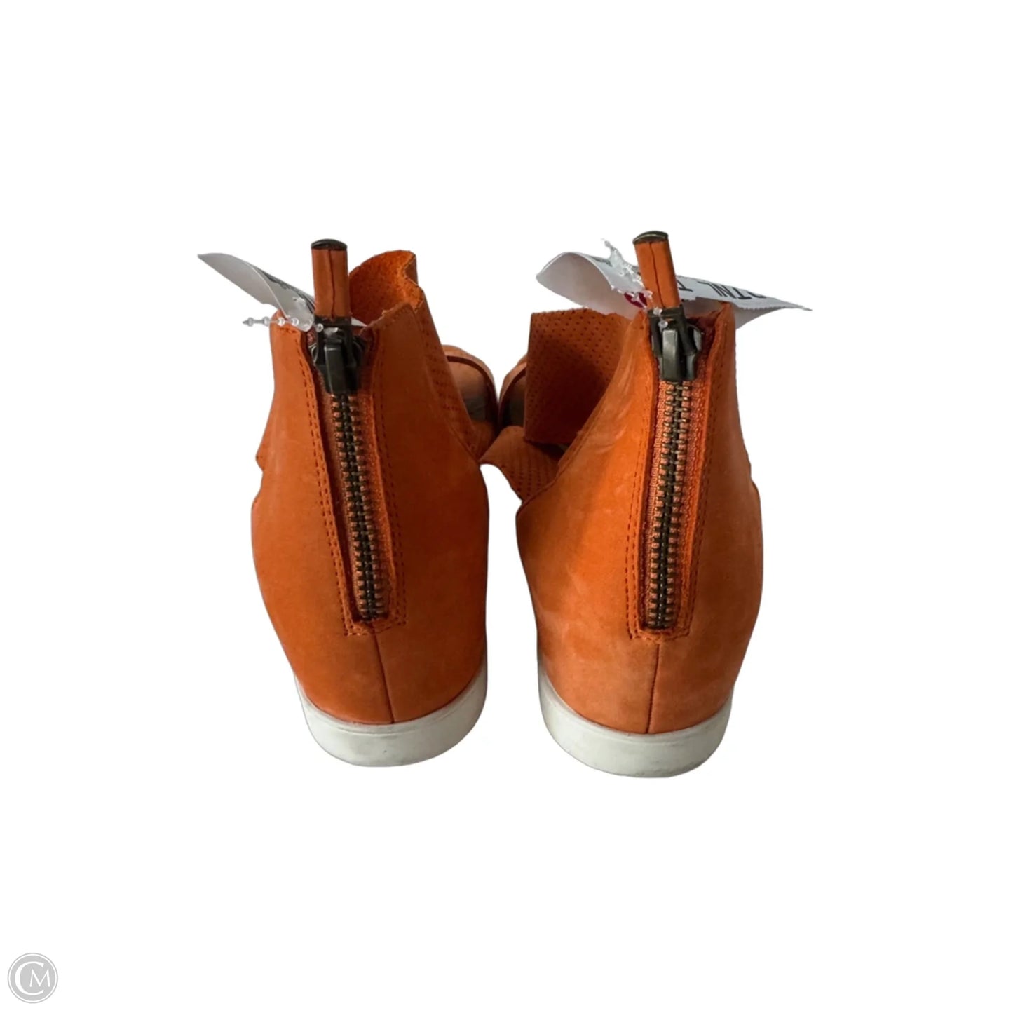 Sandals Flats By Eileen Fisher In Orange, Size: 8