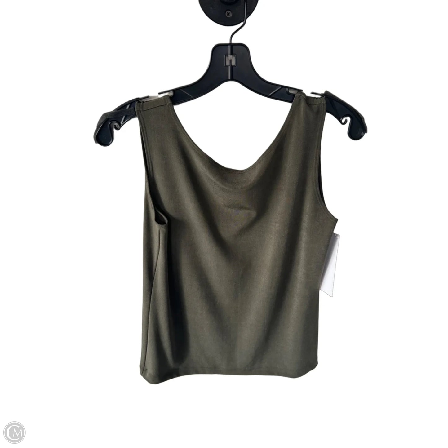 Top Sleeveless By Chicos In Green, Size: S
