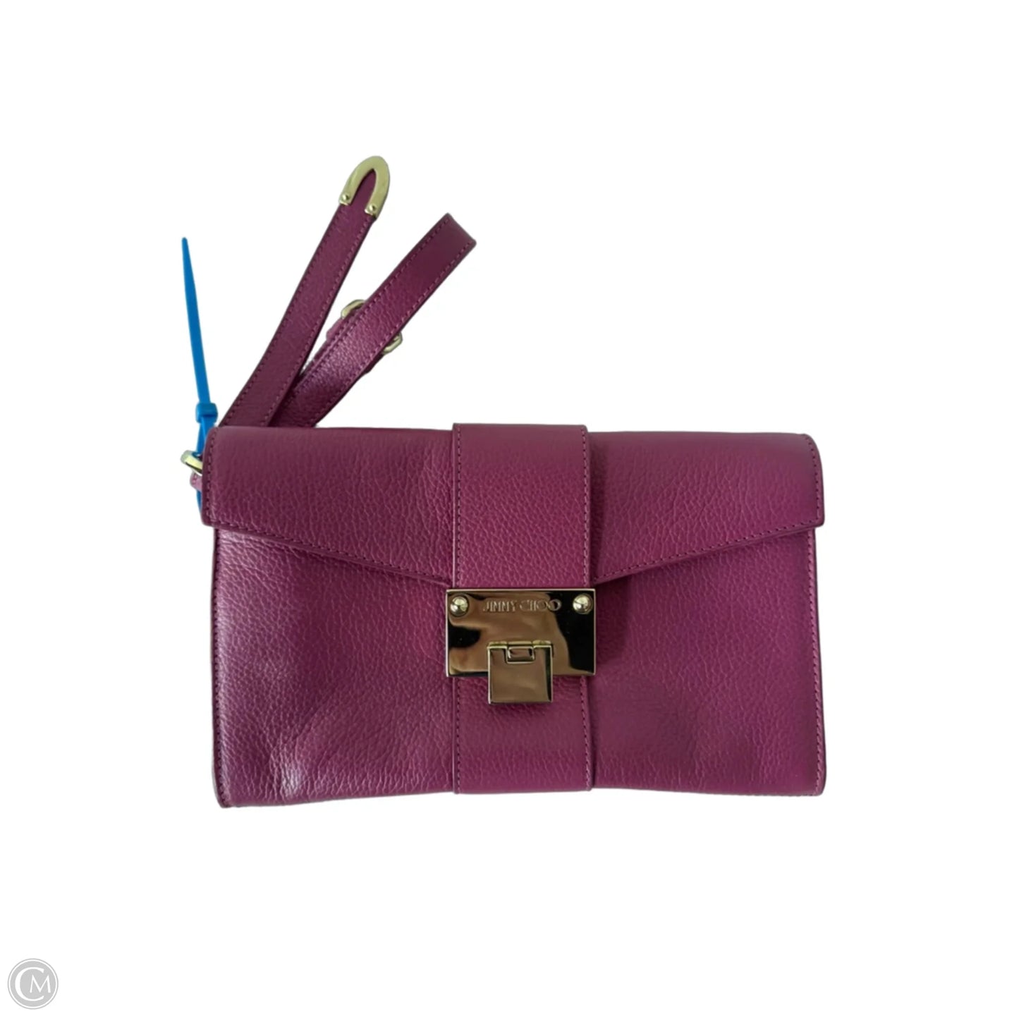Wristlet Luxury Designer By Jimmy Choo, Size: Large