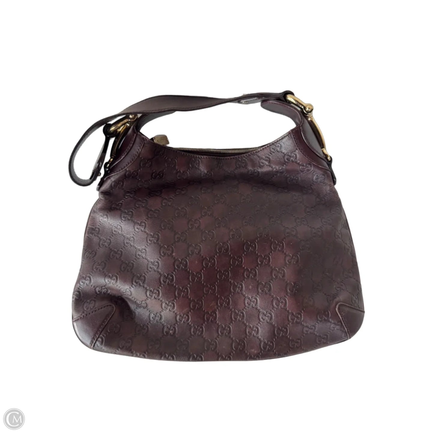 Crossbody Luxury Designer By Gucci, Size: Large
