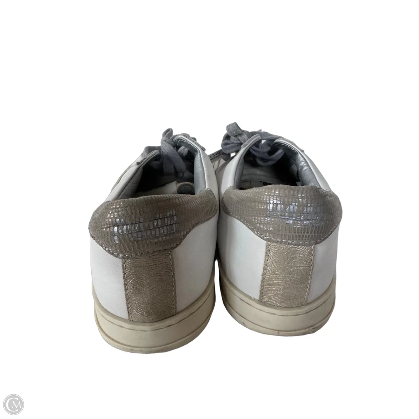 Shoes Sneakers By P448 In Cream & White, Size: 9.5