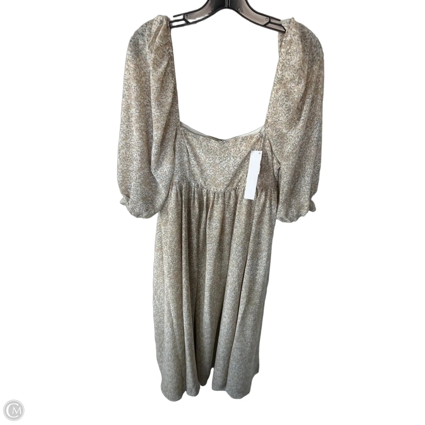 Dress Party Long By Storia In Brown & White, Size: L
