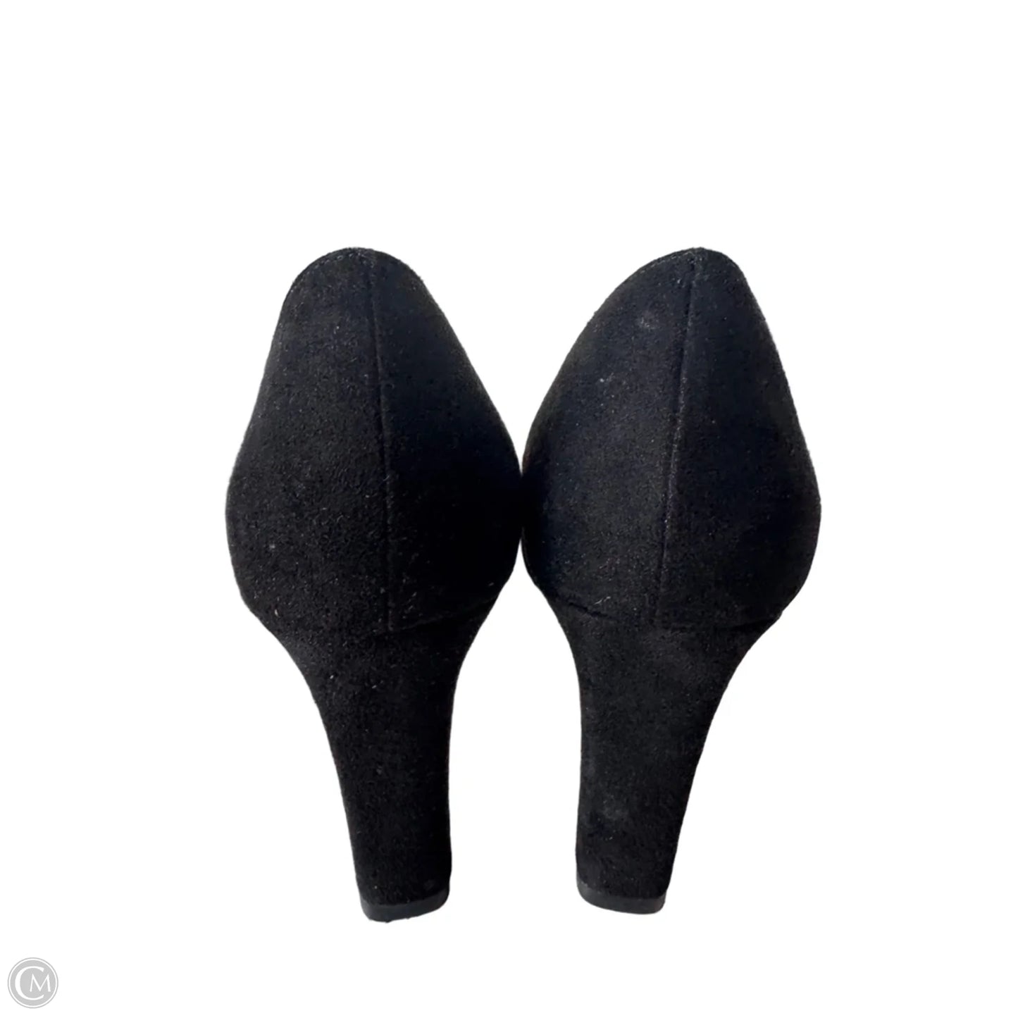 Sandals Heels Block By Kelly And Katie In Black, Size: 6