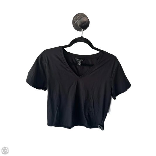 Top Short Sleeve Basic By Athleta In Black, Size: S