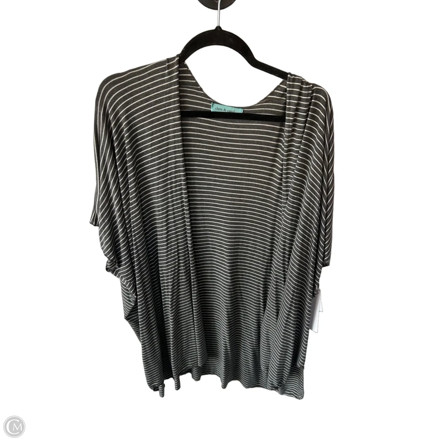 Kimono By Chris And Carol In Grey & White, Size: S
