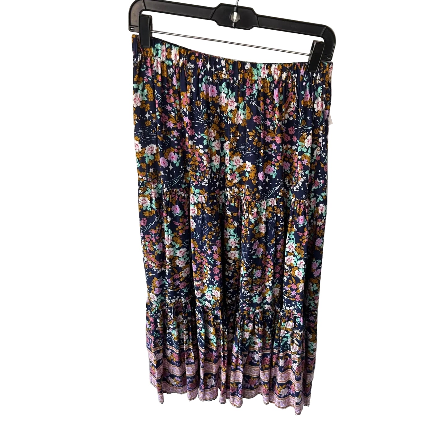 Skirt Maxi By Easel In Blue & Purple, Size: M