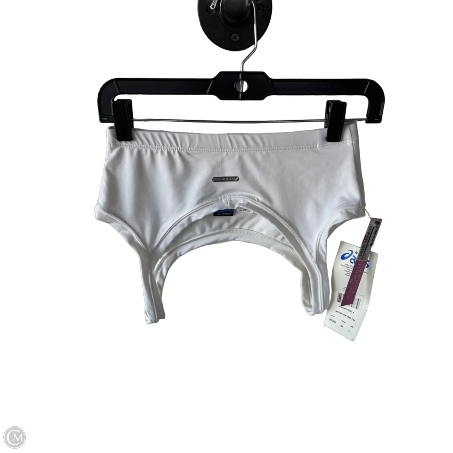 Athletic Bra By Asics In White, Size: L