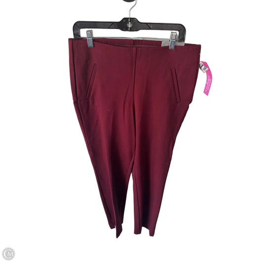 Pants Dress By Chicos In Red, Size: 10