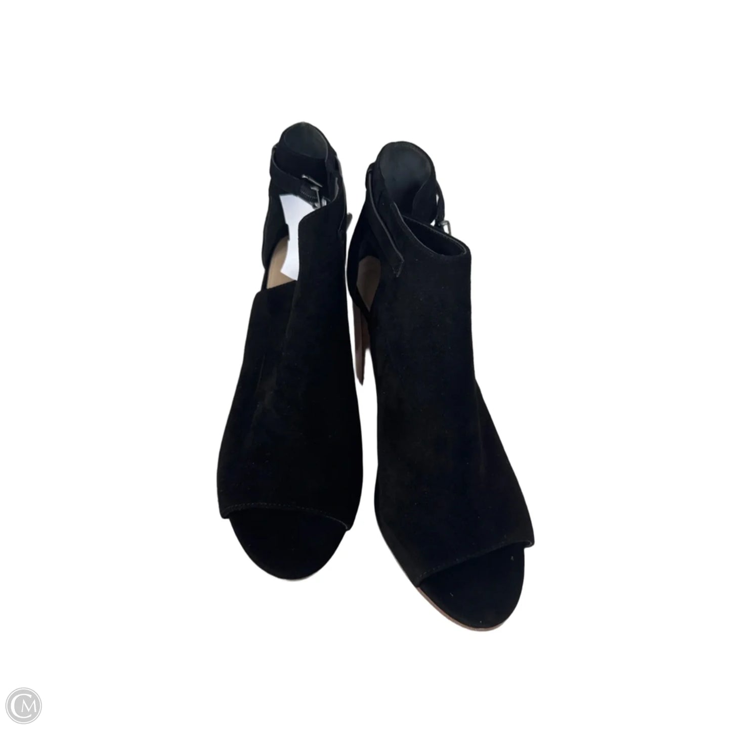 Sandals Heels Block By Via Spiga In Black, Size: 8