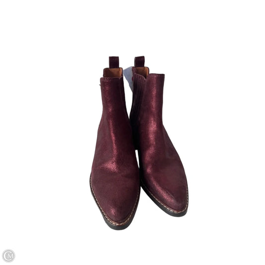 Boots Designer By Coach In Red, Size: 6