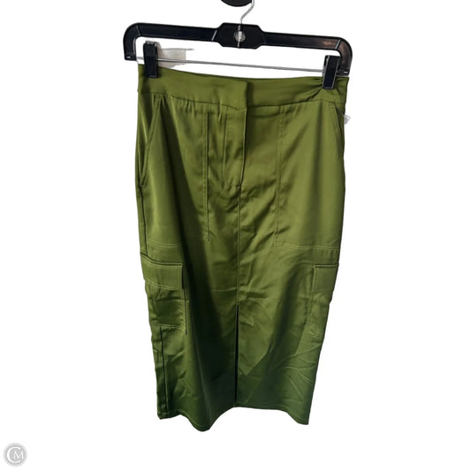 Skirt Midi By House Of Harlow In Green, Size: Xs