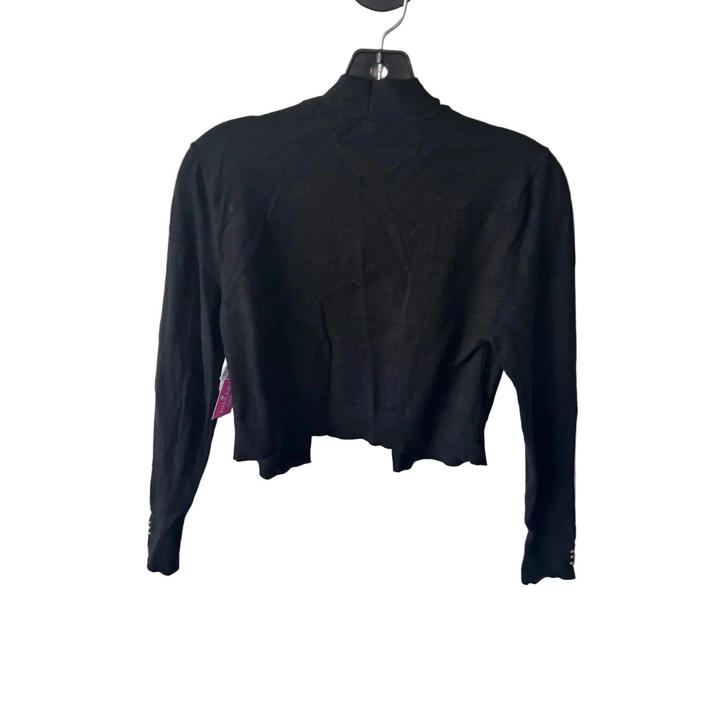 Sweater Cardigan By White House Black Market In Black, Size: M