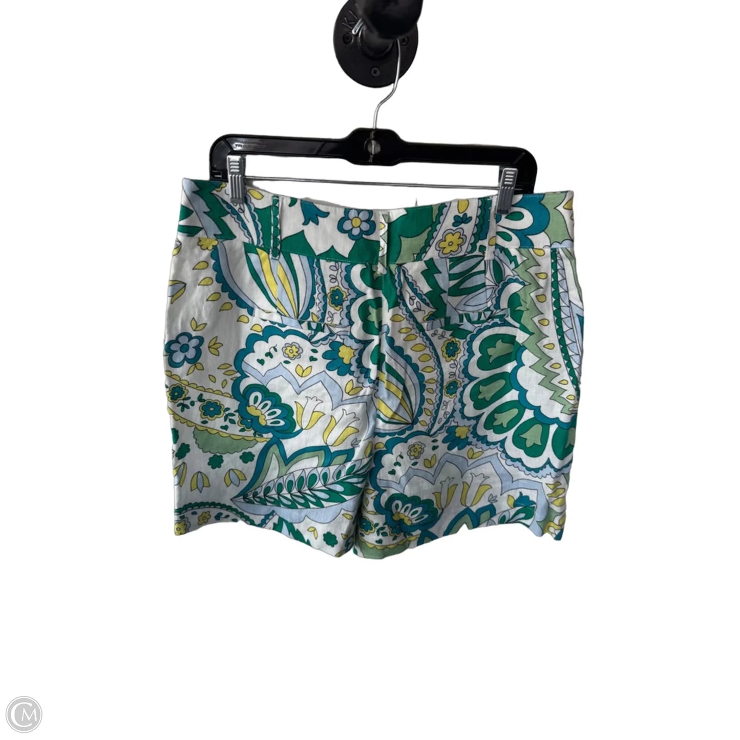 Shorts By Boden In Green & White, Size: 12