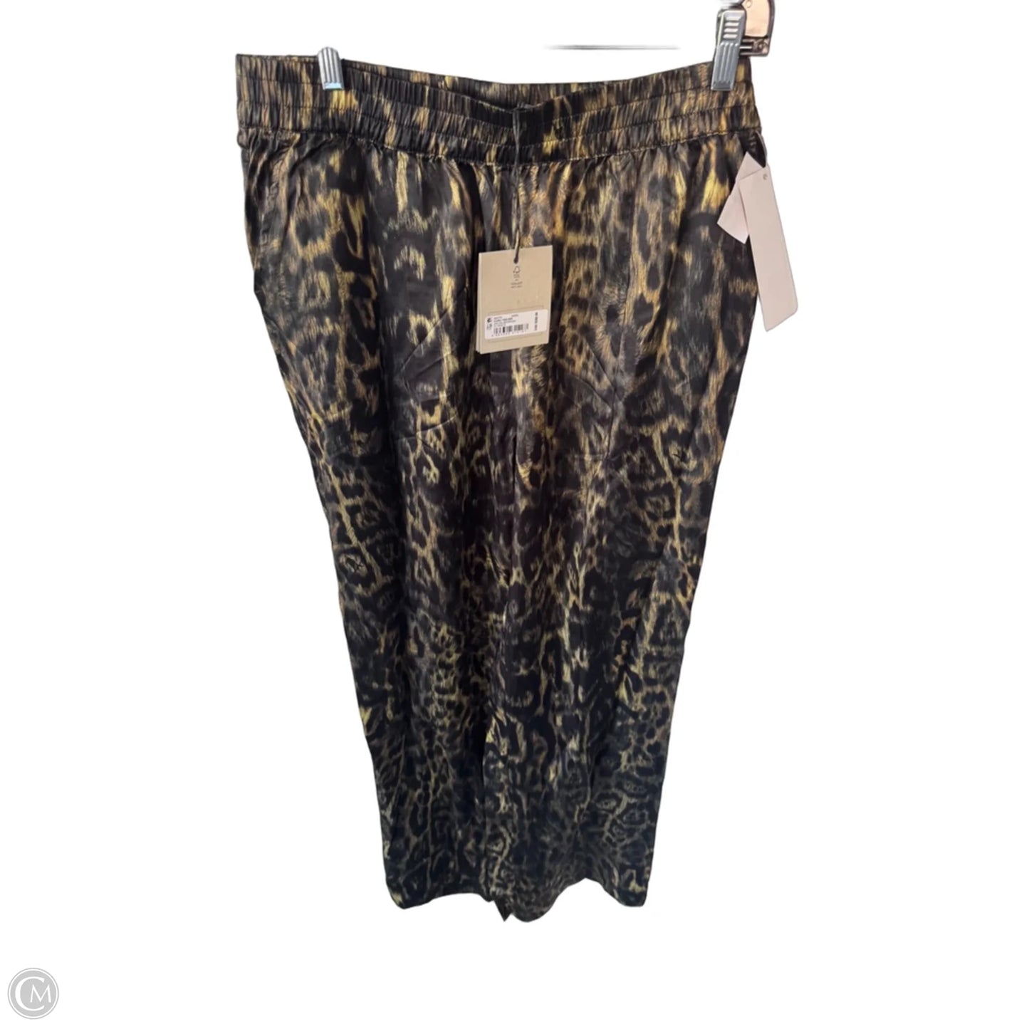 Pants Designer By All Saints In Black & Gold, Size: 10