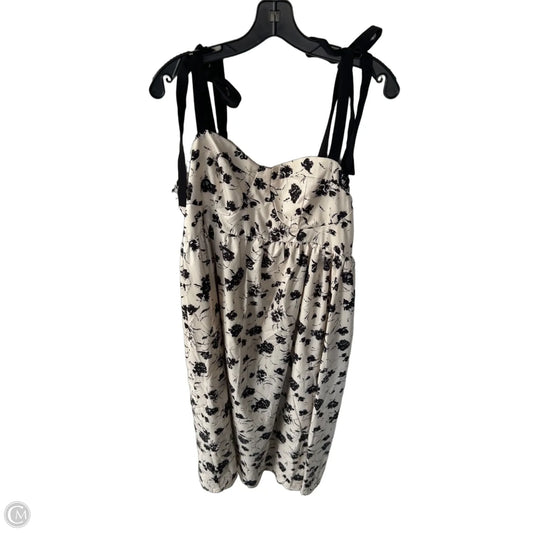 Dress Party Long By Shein In Black & Cream, Size: L
